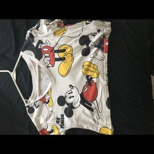 Disney Mickey Mouse Crop Top